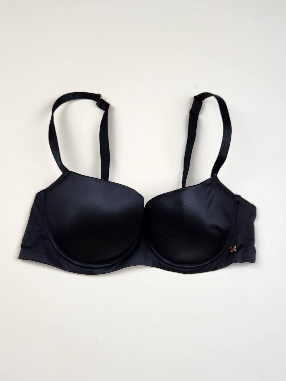 Savage X Fenty Not Sorry Microfiber Low-Cut Balconette Bra Black 38DD